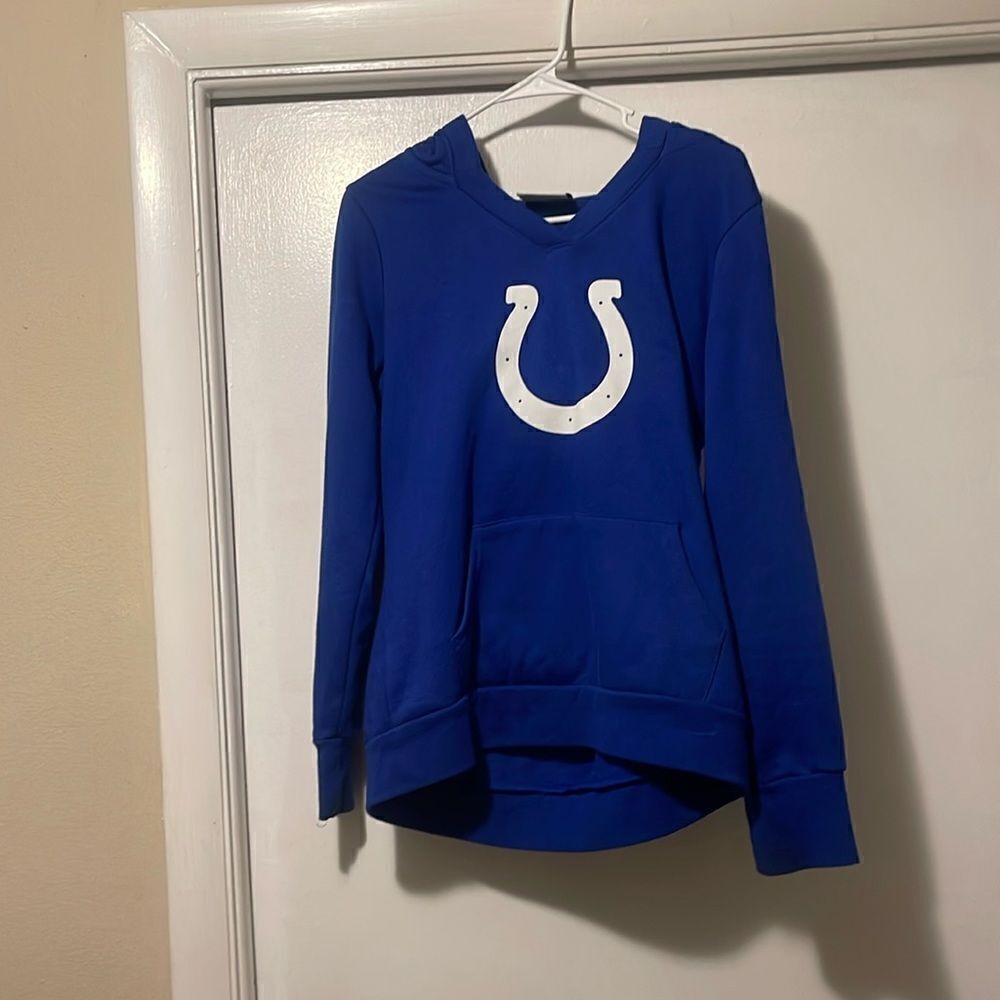 Colts hoodie small women’s FANATICS brand